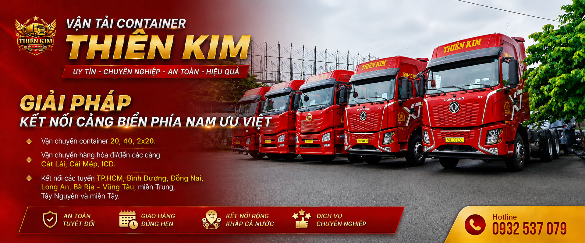 CÔNG TY TNHH DỊCH VỤ VẬN TẢI THƯƠNG MẠI THIÊN KIM